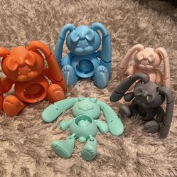 3D Printed Flexible Bunny