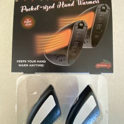 Pair Of Pocket Sized Hand Warmers 