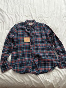 Naked & Famous Rustic Nep Button Down Size L