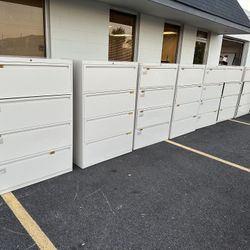 OFFICE/HOME FILE CABINET 4 DRAWERS LATERAL FILE 