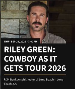 2 Riley Green Tickets
