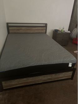 Queen bed