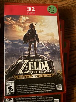 The Legend of Zelda breath of the wild Nintendo switch 2