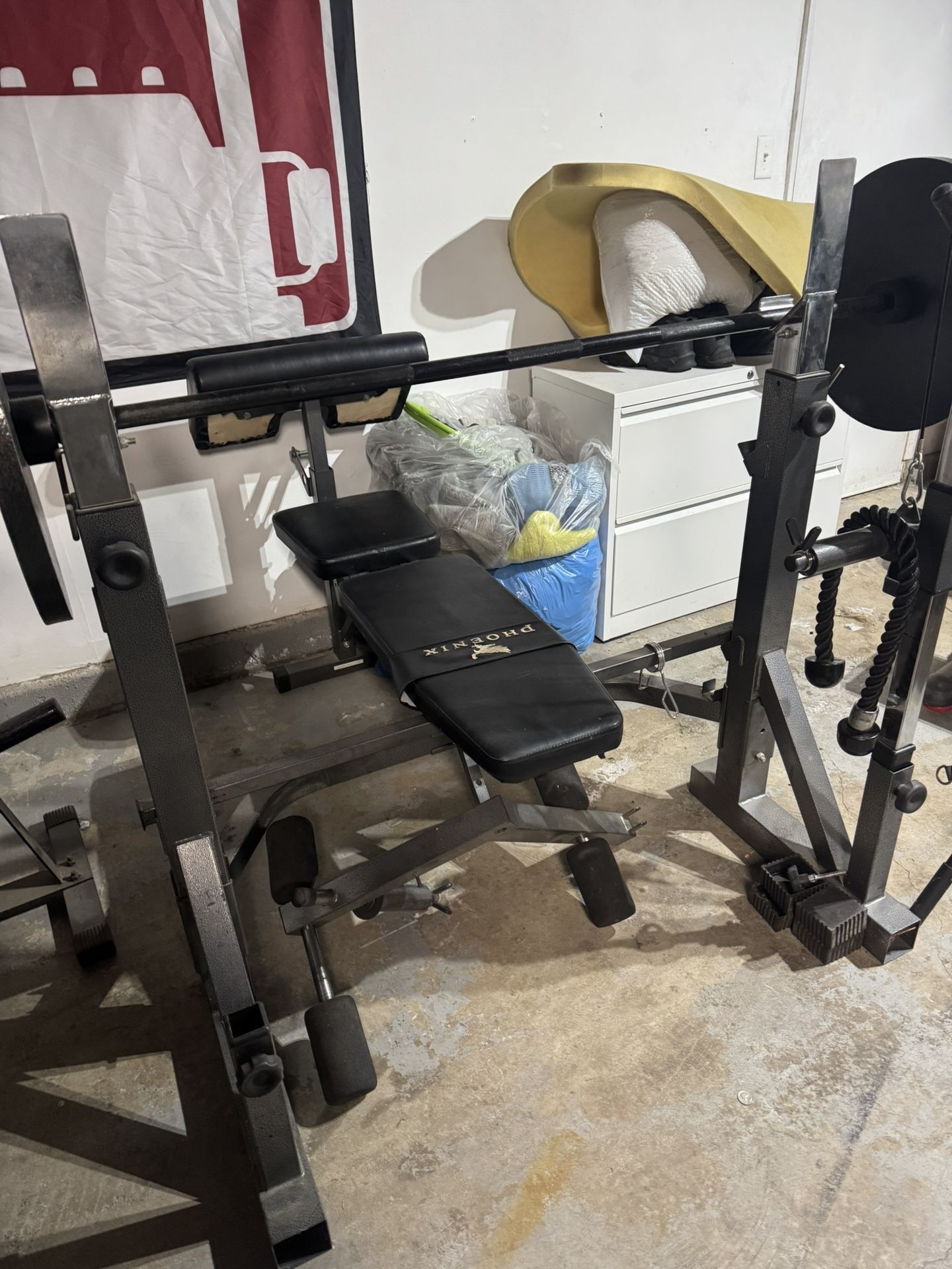 Bench Press And Weights