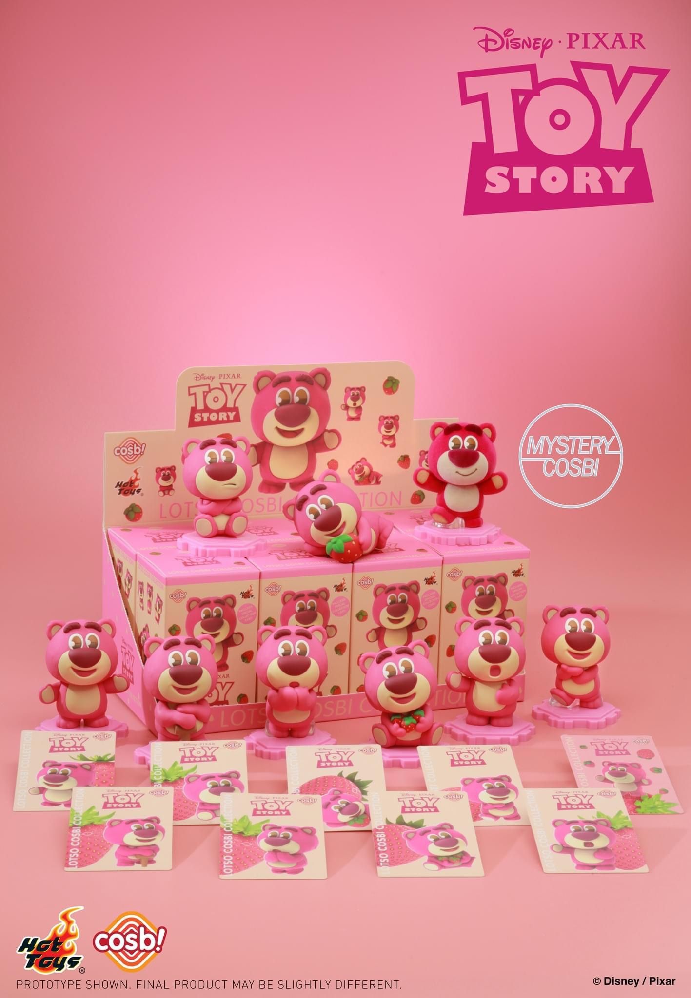 Lotso Cosbi Bubble Head Collectible Set Mystery Box Set Of 8 