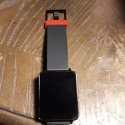 Black LG smart watch