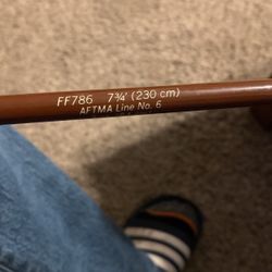 Fenwick Woodstream Ff786 Fly Rod