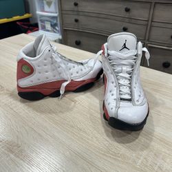 Nike Air Jordan 13 Retro Chicago Cherry White Red 414571-101 men US 8 / EUR 41