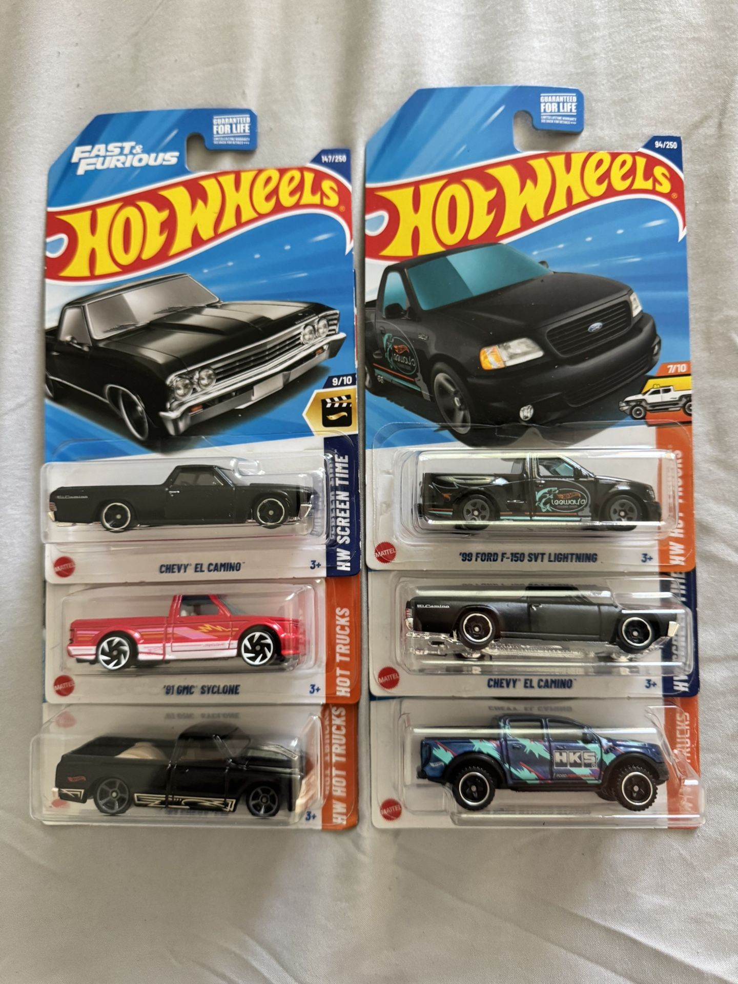 Hot Wheels Trucks Lot