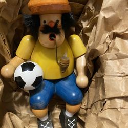 German Soccer Incense Burner New 