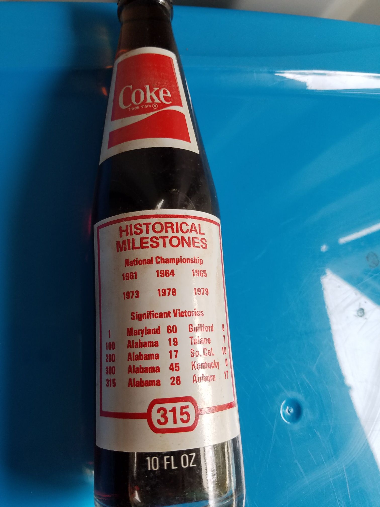 9 Vintage coke bottle