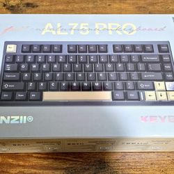 Yunzii AL75 Pro Aluminum Mechanical 75%  Gaming Keyboard.  Brand New In Box.