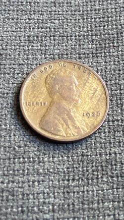 1926 Lincoln Wheat Penny US Cent WOODY