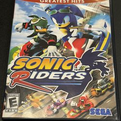 Sonic Riders Sony PlayStation 2 PS2 Complete In Box with Manual 
