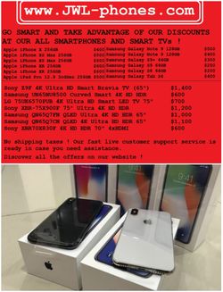 ^.^iPHONES X,XS,XR 201$ ^.^