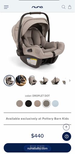 Car seat Nuna pipa™ aire + pipa series base