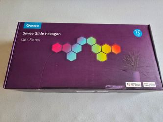 Govee Glide Hexa Light Panels, RGBIC Hexagon LED Wall Lights