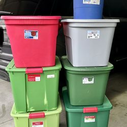 Empty Storage Containers. $20 For All 