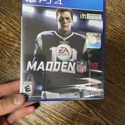 Madden NFL 18 PS4 Sealed Brand New