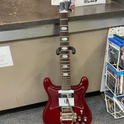Epiphone Crestwood Custom1962 ReIssue electric guitar with certs!