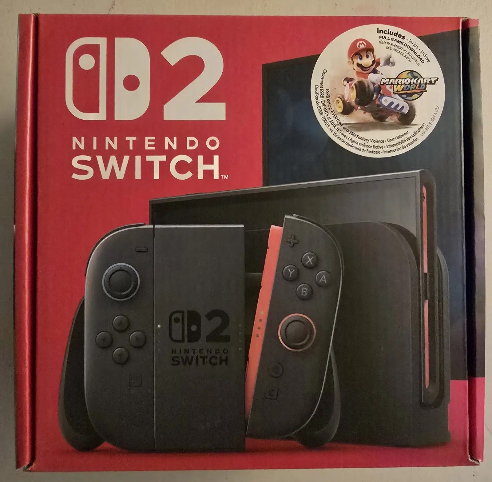 Nintendo Switch 2 - Mario Kart World Bundle