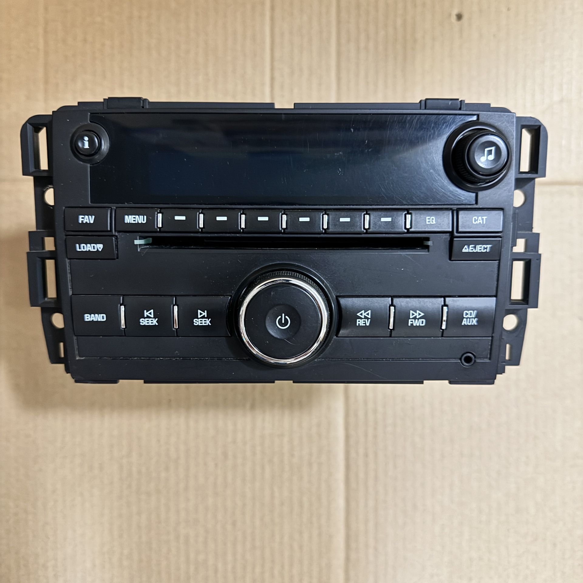 Chevy GM Car Radio Stereo Head Unit - OEM Part #1(contact info removed)