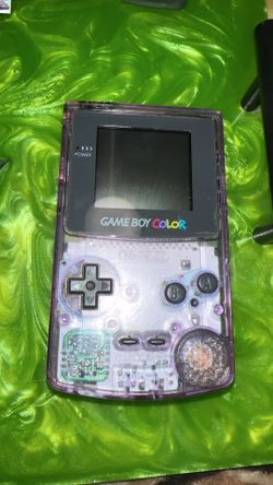 Gameboy Color Clear Atomic Purple