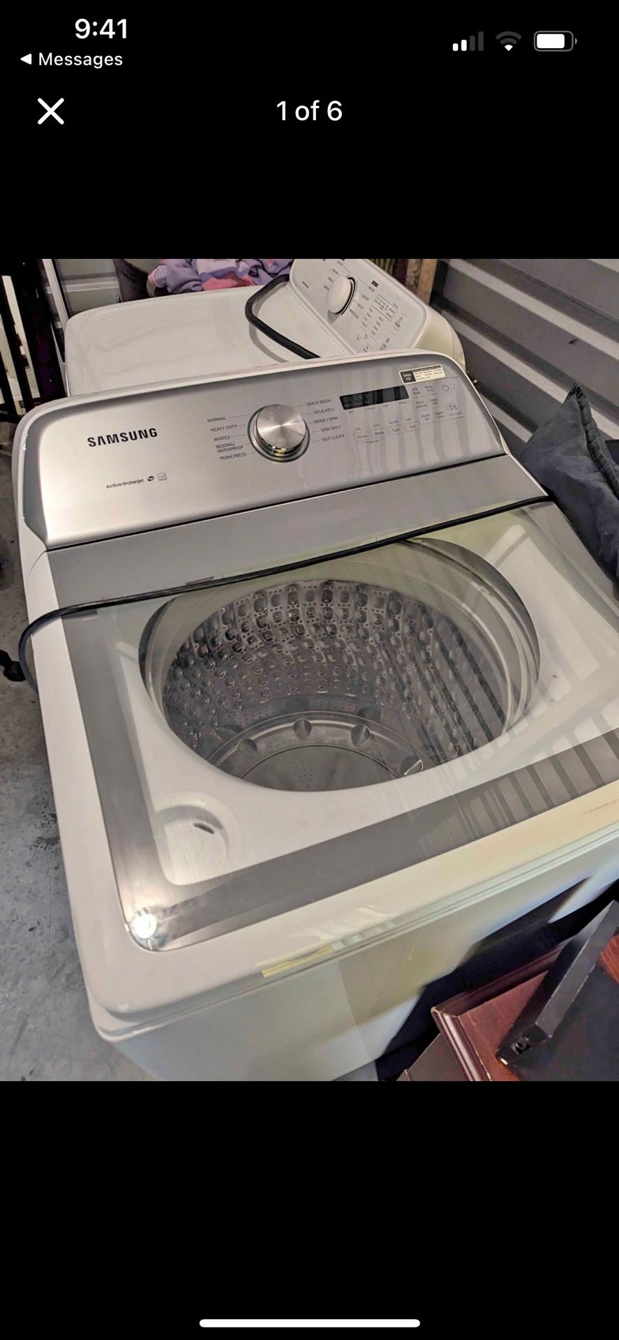 Matching Washer & Dryer Set