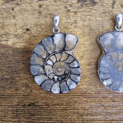 Real Sterling Silver Turoquois Pendants
