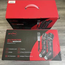 Brand New Leg Massager with Heat & Compression | Full Leg Foot Calf Thigh Massage | 6 Modes 12 Intensity | Pain Relief & Circulation