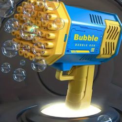 Bubble Gun No Battery Included And Solution