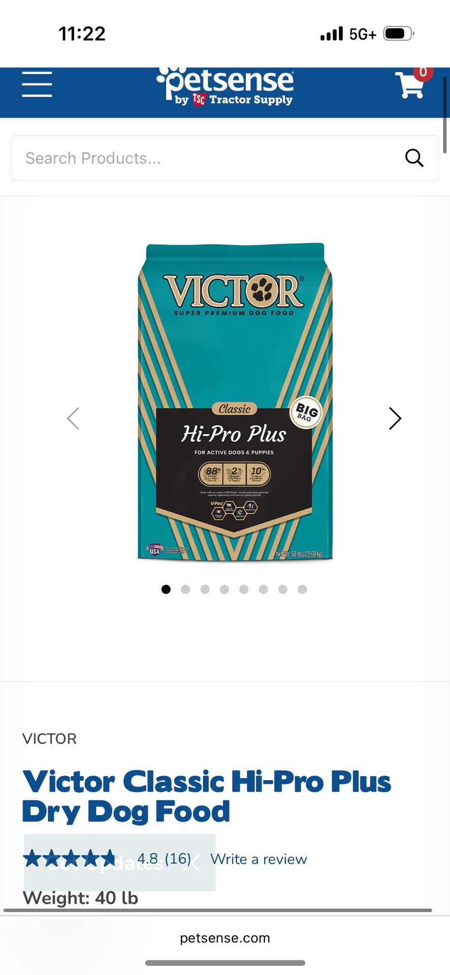 Frenchie Dog Food