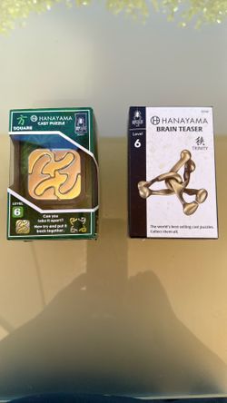 Hanayama cast puzzles Level 6