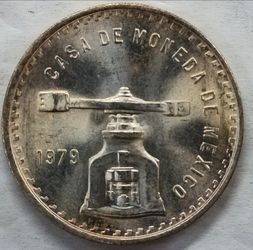 1979Mo Onza Troy de Plata 0.925 UNC GEM