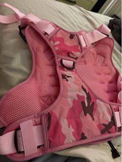 XXL Pink Camo dog harness