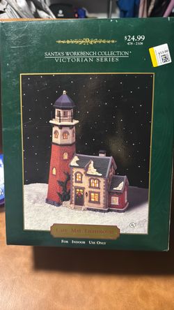 Christmas Village Lighthouse