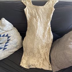 White Lace Dress