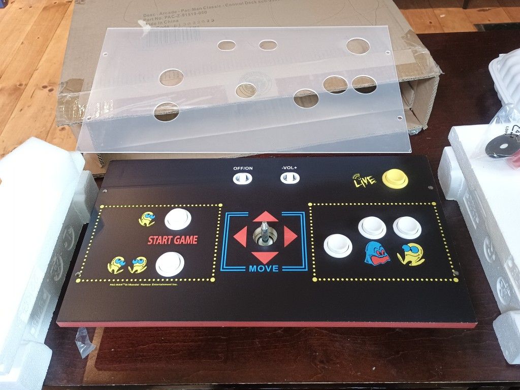 Arcade 1up PAC MAN Control Deck