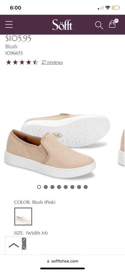 Sofft Somers Blush Sporty Slip On Women’s Shoe Size 11