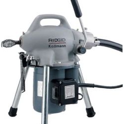 Brand New Ridgid K-50 And 50’ A-30 5/8” Cable Kit