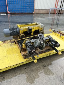 Industrial 2 Ton Crane by ACCO (Rebuilt motor)