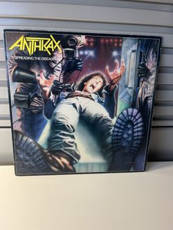 Anthrax - Spreading the Disease 1985 vinyl record