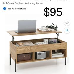 Small Wood Coffee Table 