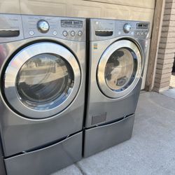 LG WASHER AND DRYER ELECTRIC 