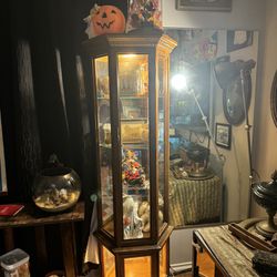 Vintage curio cabinet!! Getting Harder To Find!!