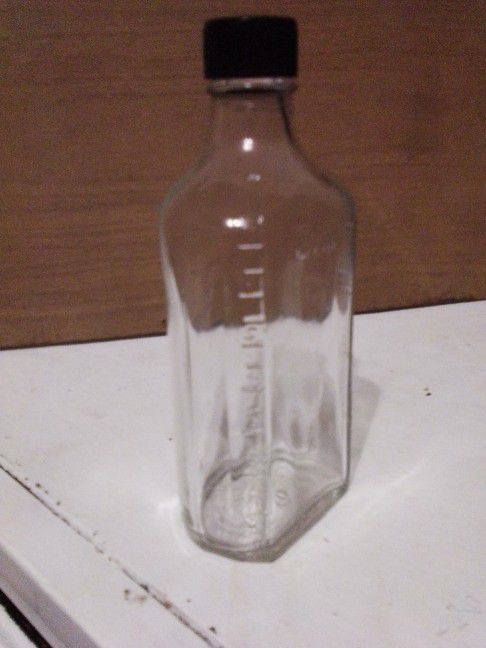 Vintage Brockway Apothecary Bottle .