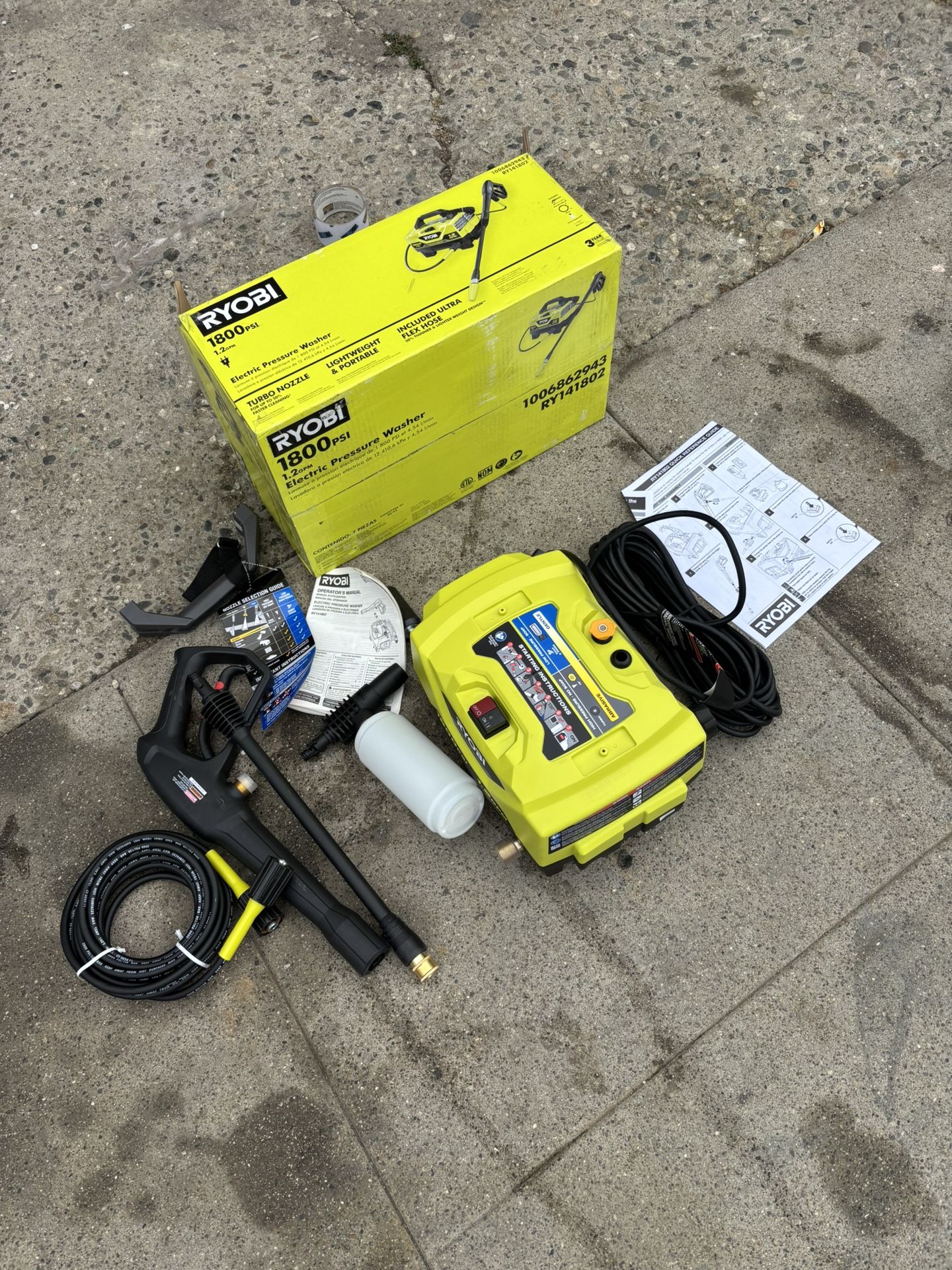 Rioby Power Washer Electric