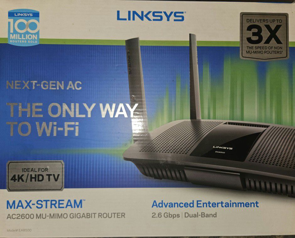 Linksys MaxStream Router w/Extender 