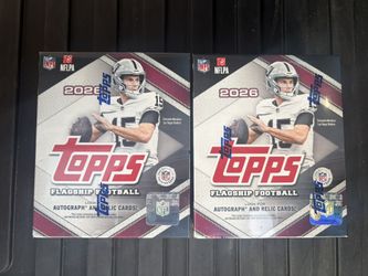 NFL 2026 Topps Flagship Football Mega Boxes