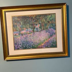 Artist’s Garden hanging Art